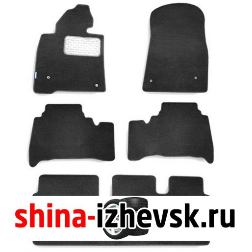 Коврик Autofamily коврик в салон текстильный черный для TOYOTA Land Cruiser 200 2007-2012 в Ижевске